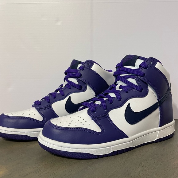 COPY - Nike Dunk High Purple (GS) Size 6.5Y / 8 women’s - Picture 2 of 8